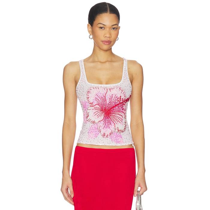 Leslie Amon 【 Hibiscus Top Women Hibiscus 】 レディース