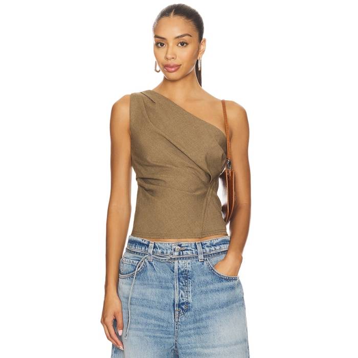 Eaves 【 Decon Top Women Olive 】 レディース olive オリーブ
