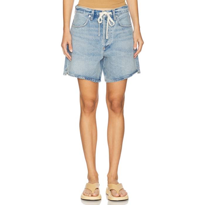 シチズンズオブヒューマニティ Citizens Of Humanity 【 Brynn Drawstring Short Women Solano 】 レディース
