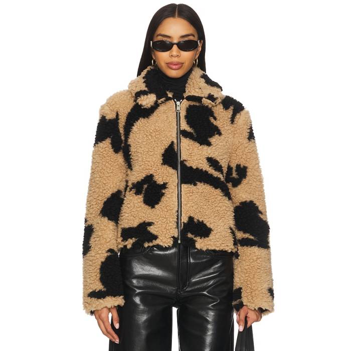 Msgm 【 Follow The Rabbit Jacket Women Clay 】 Jacket 上衣 レディース コート・ジャケット-レディースファッション