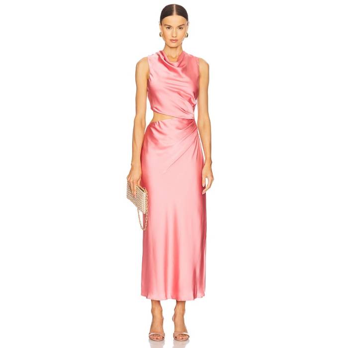 Misha 【 Amadeus Midi Dress Women Conch Shell 】 お召しもの レディース shell 外殻