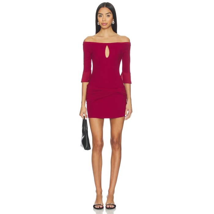 Amelie Teje 【 Isla Dress Women Red 】 ドレス レディース Red 赤・レッド|スニケス