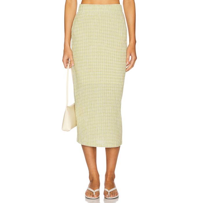 ヴィンス Vince 【 Midi Skirt Women Herbaria Combo 】 ミディスカート レディース｜スニケス