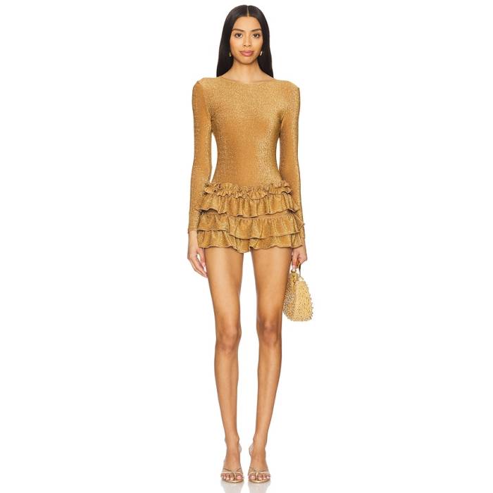 Somebodee 【 Perfetta Romper Women Brown 】 ロンパース レディース 赤銅色 赤銅色