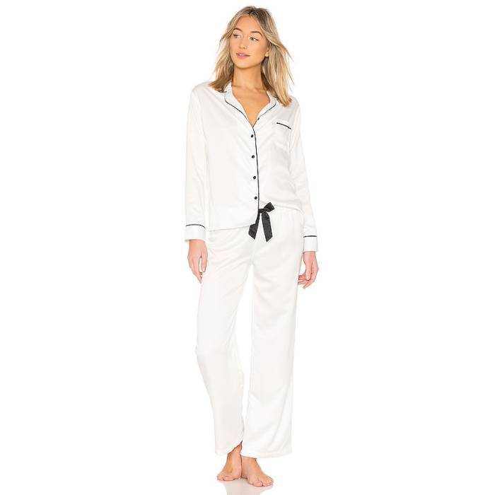 青みベラ Bluebella 【 Claudia Shirt \u0026 Trouser Set Women Cream 】 レディース 皮膚軟化剤