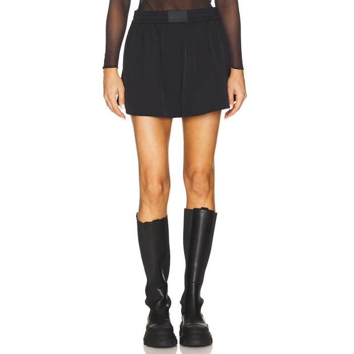 ヘルムートラング Helmut Lang 【 Boxer Short Women Black 】 レディース 黒いこと 黒いこと
