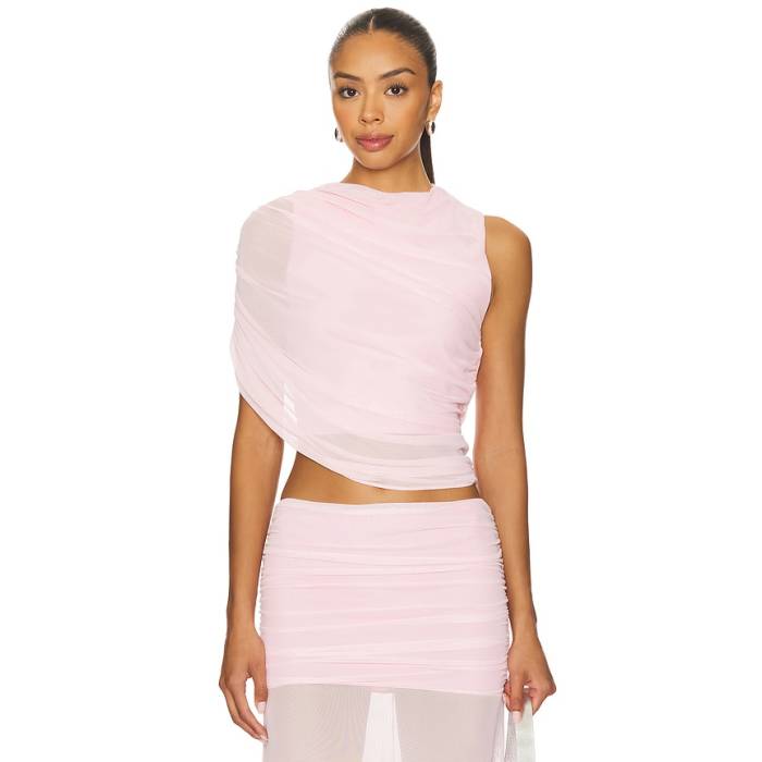 アマンダアプリチャード Amanda Uprichard 【 X Revolve Leo Top Women Lotus 】 レディース