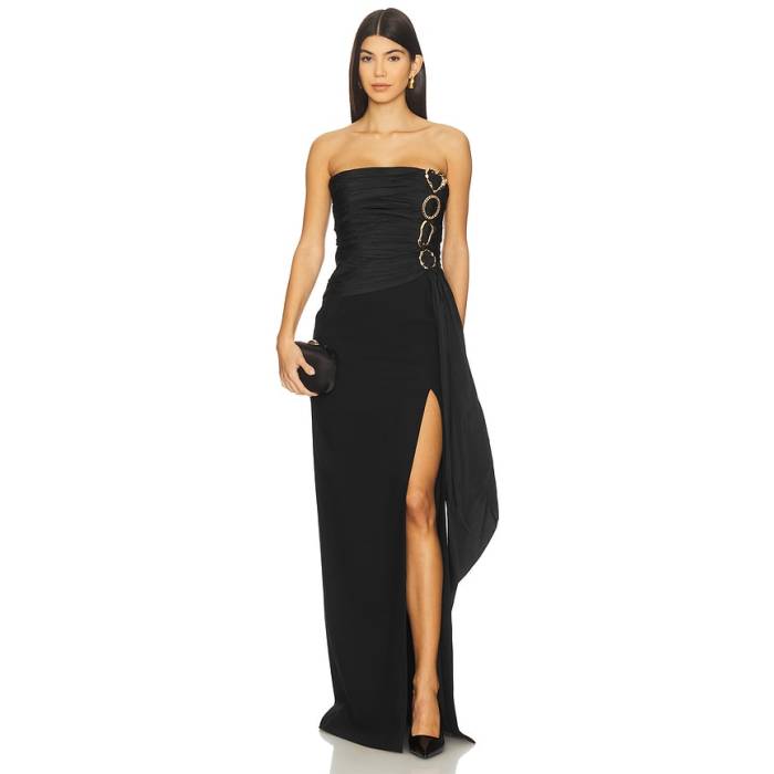 Cinq A Sept 【 Baltra Gown Women Black 】 レディース 黒いこと 黒いこと