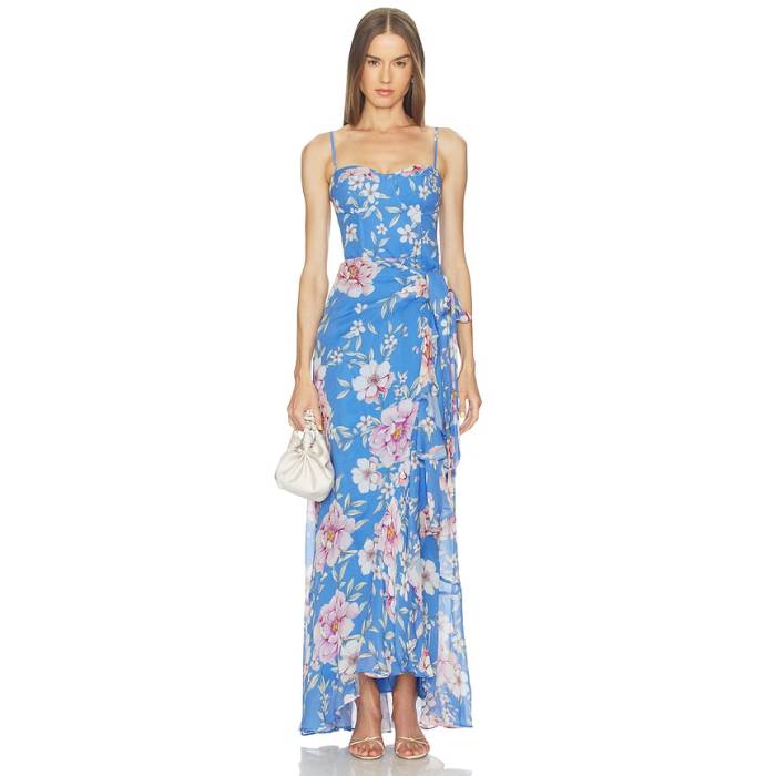 ユミキム Yumi Kim 【 Nadine Dress Women Passion Moment Blue 】 ドレス レディース パッション 青色 ブルー｜スニケス