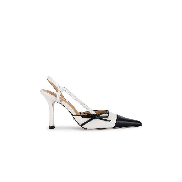 トニービアンコ Tony Bianco 【 Harmony Slingback Women Bone \u0026Amp; Black 】 レディース 黒いこと 黒いこと