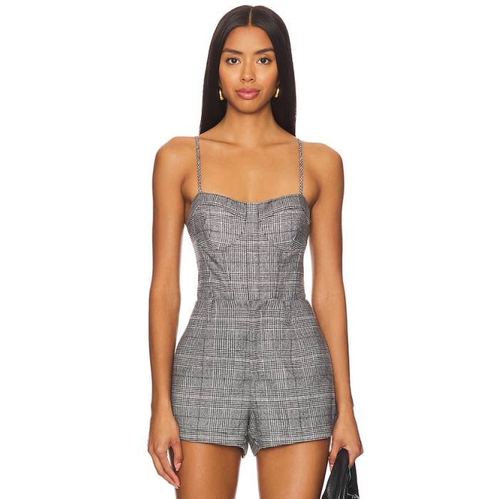 Cami Nyc 【 Monet Bodysuit Women Black \u0026Amp; White 】 上半身背広 レディース 黒いこと 黒いこと 白いこと 白いこと