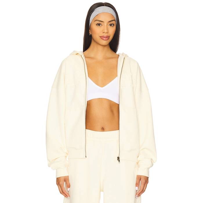 Afrm 【 Cameron Hoodie Women Vintage White 】 フーディー パーカー レディース vintage ビンテージ・ヴィンテージ 白いこと 白いこと