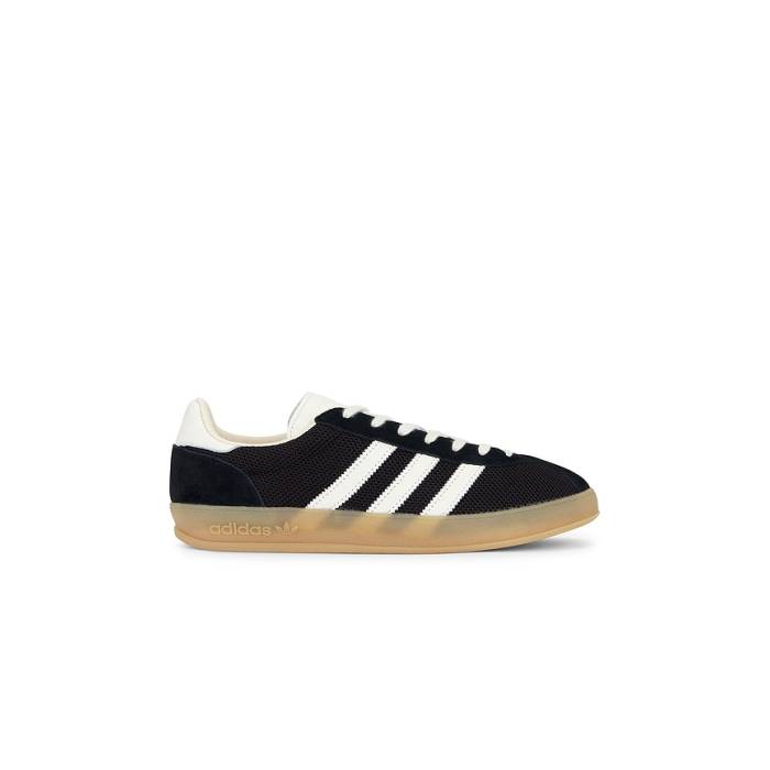 アディダス Adidas Originals 【 Gazelle Indoor Pro Sneaker Men Core Black, Off White, \u0026Amp; Warm Sand 】 ガゼル 労働者階級 靴 スニーカー メンズ 中核グループ ウォーム 砂色・沙子