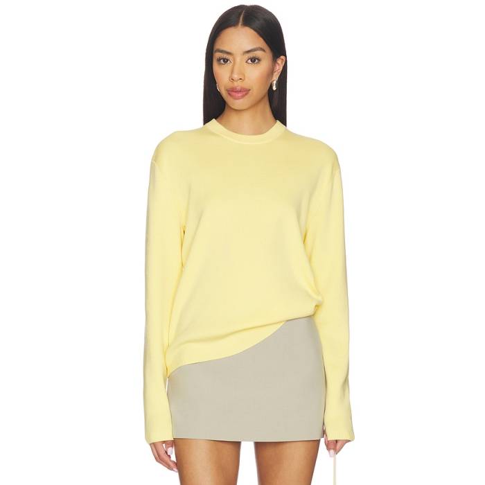 Eaves 【 Cydnee Oversized Sweater Women Butter Yellow 】 トレーナー レディース yellow 黄色・イエロー｜スニケス