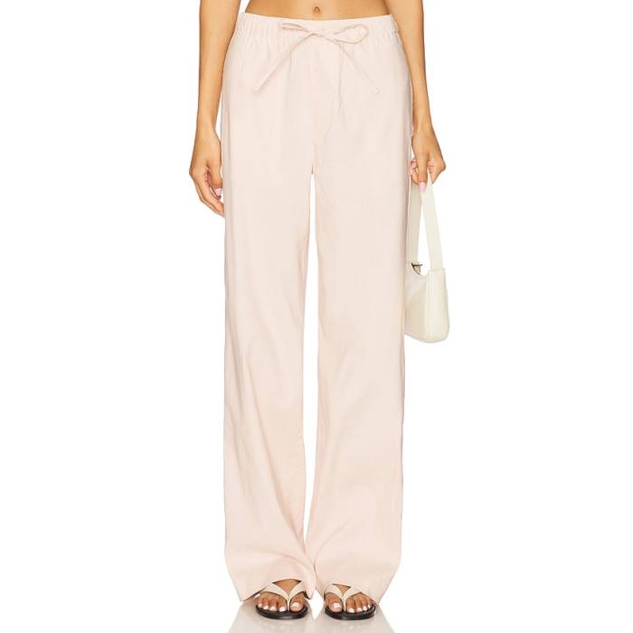 ラグアンドボーン Rag \u0026 Bone 【 Logan Linen Beach Pant Women Rose 】 パンツ レディース Rose ローズ