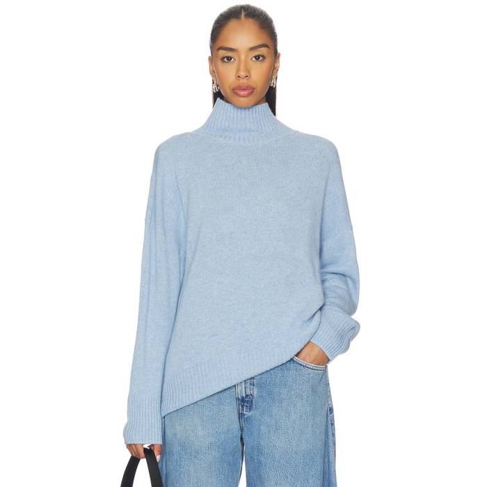 Favorite Daughter 【 The Maddie Sweater Women Baby Blue 】 調教師 レディース 青碧 青碧