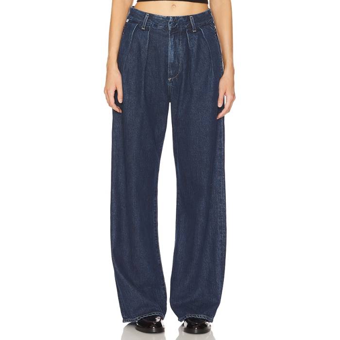 シチズンズオブヒューマニティ Citizens Of Humanity 【 Petra Pleated Wide Leg Jeans Women Eden 】 デニム レディース