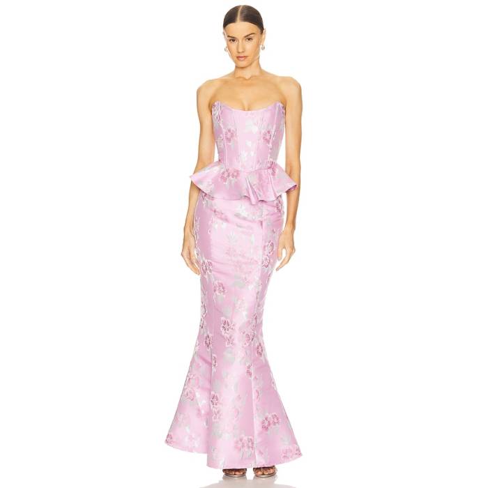 V. Chapman 【 Waverly Set Women Orchid Baroque Floral 】 レディース