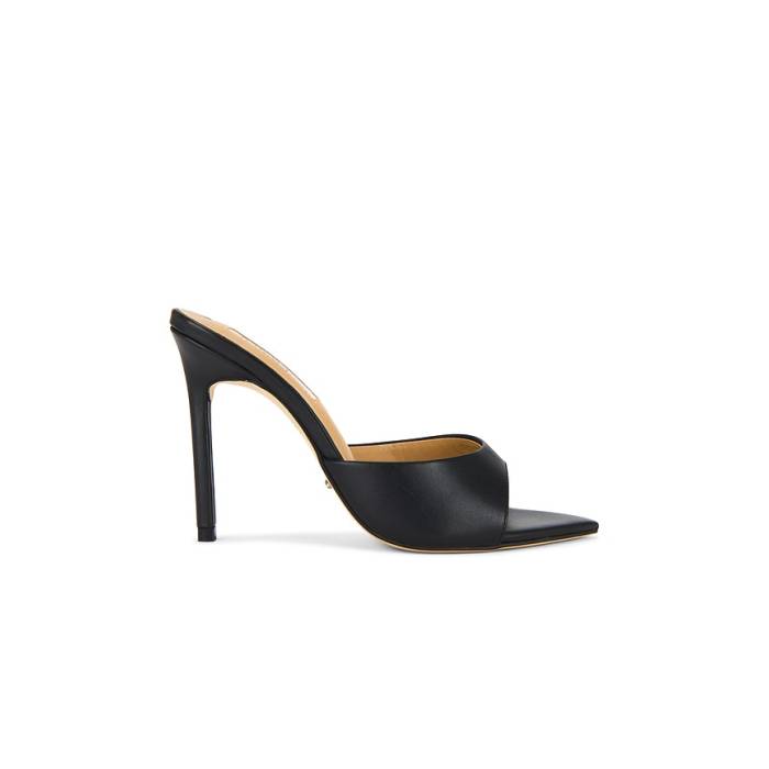トニービアンコ Tony Bianco 【 Malibu Sandal Women Black Como 】 マリブ レディース 黒いこと 黒いこと