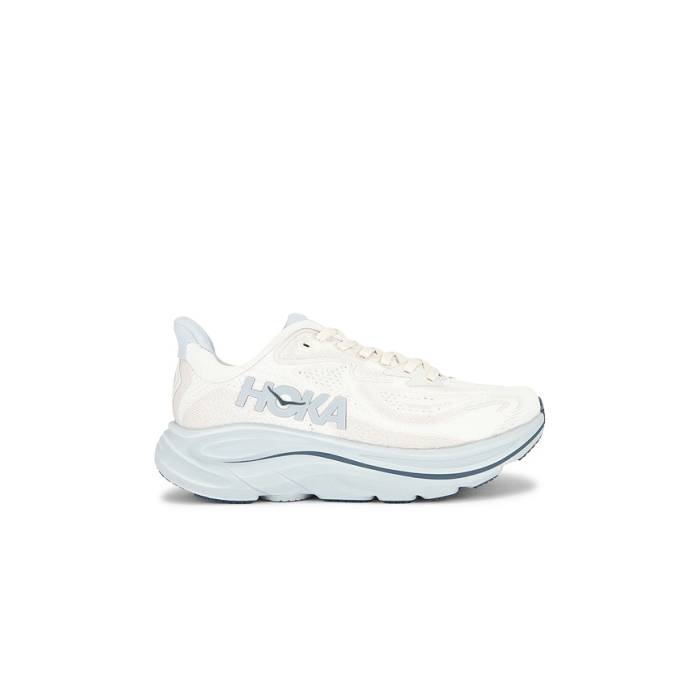 Hoka 【 Clifton 10 Sneaker Women Grout \u0026Amp; Mineral Blue 】 靴 スニーカー レディース 青碧 青碧