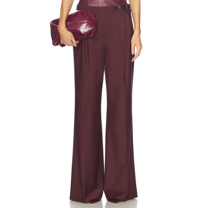 Anna October 【 Noemie Pants Women Burgundy 】 レディース ワイン色・バーガンディー|スニケス