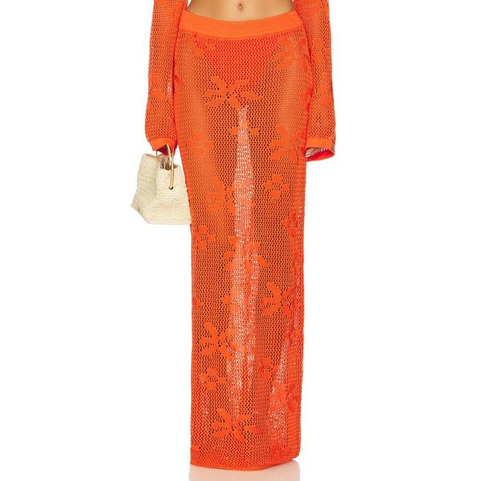 Sndys 【 Terra Maxi Skirt Women Volcanic 】 レディース