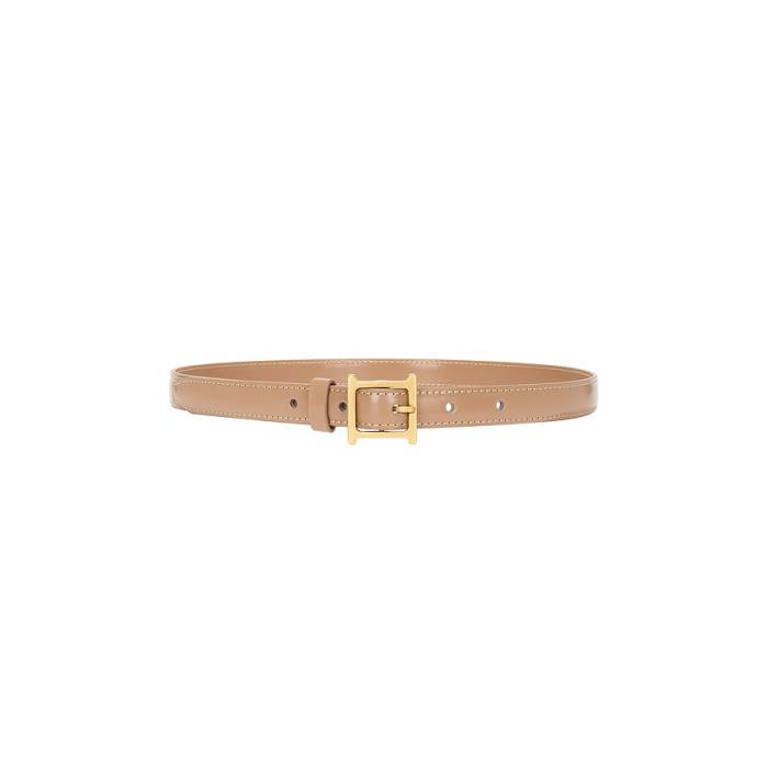 Helsa 【 Logo Mini Waist Belt Women Tawny 】 ロゴ ベルト レディース｜スニケス