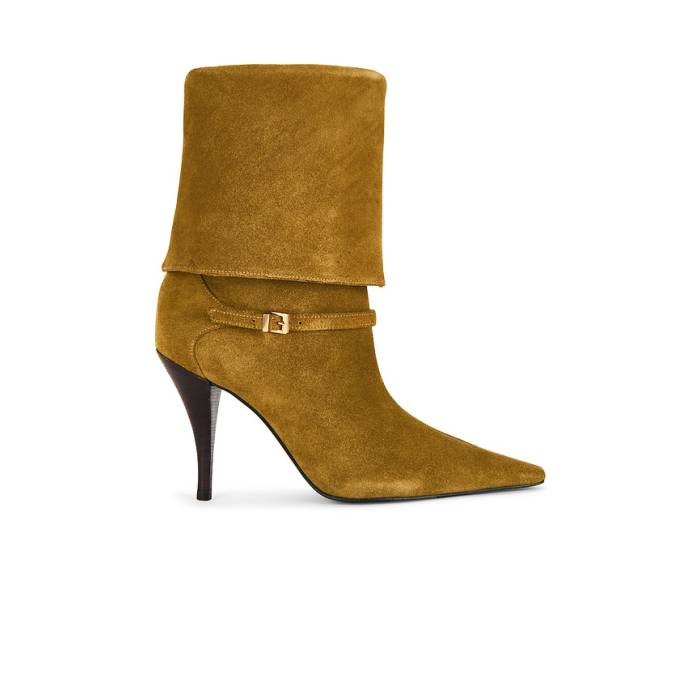 シュッツ Schutz 【 Rudy Buckle Boot Women Dried Pistachio 】 バックル ブーツ レディース