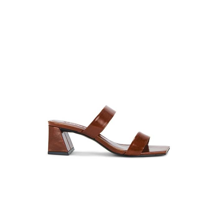 シュッツ Schutz 【 Chantal Mid Sandal Women Caramel Top 】 ミッド レディース｜スニケス