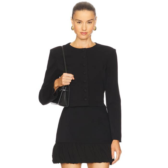 Maude Club 【 Tati Jacket Women Black 】 Jacket 上衣 レディース 黒いこと 黒いこと