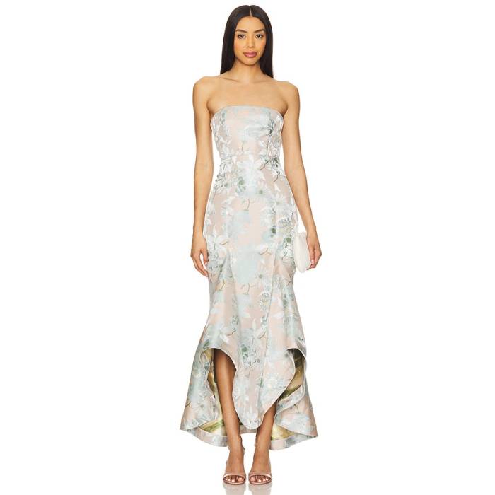 Lovers And Friends 【 Urgonia Gown Women Blush And Blue 】 レディース 青み 青色