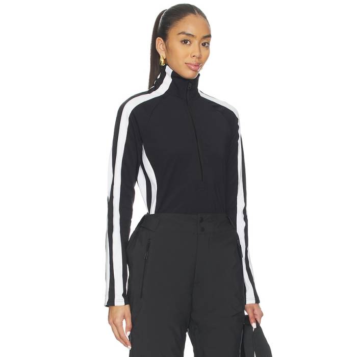 Goldbergh 【 Meave Ski Pully Women Black \u0026Amp; White 】 レディース 黒いこと 黒いこと 白いこと 白いこと