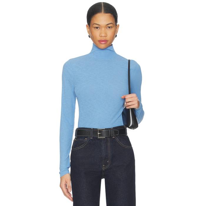 Veronica Beard 【 Wyeth Turtleneck Women Blue Jasper 】 レディース 青味 青み