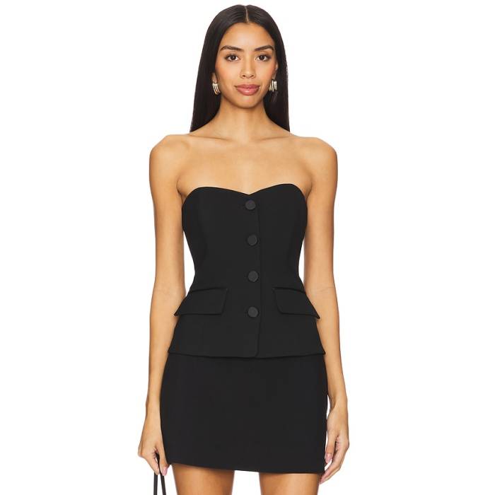 Veronica Beard 【 Arlette Bustier Women Black 】 レディース 黒いこと 黒いこと