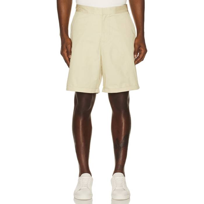 フレッドペリー Fred Perry 【 Twill Shorts Men Oatmeal 】 さる股引き メンズ