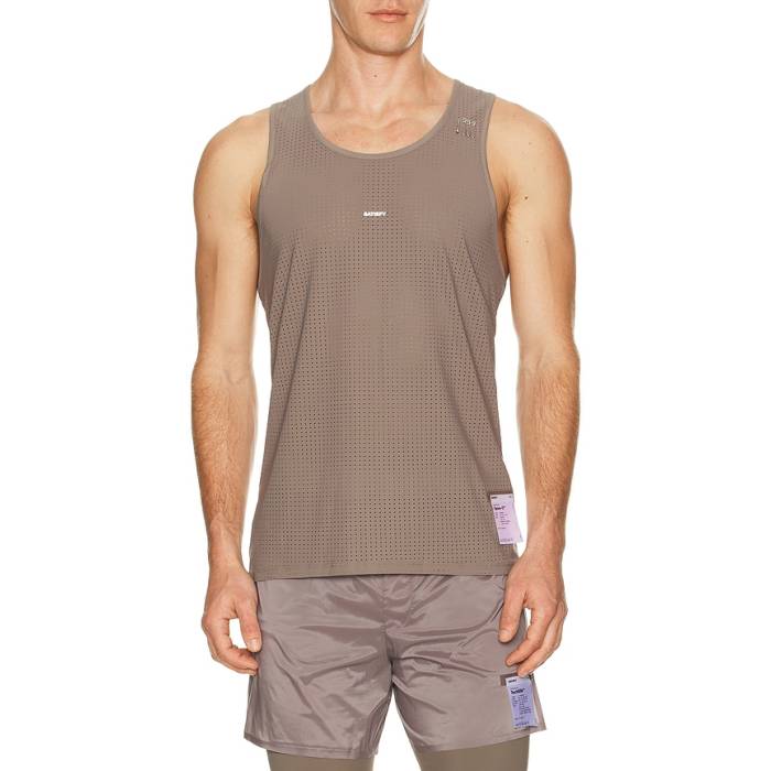 サティスファイ Satisfy 【 Space O Singlet Men Falcon 】 Singlet シングレット メンズ|スニケス