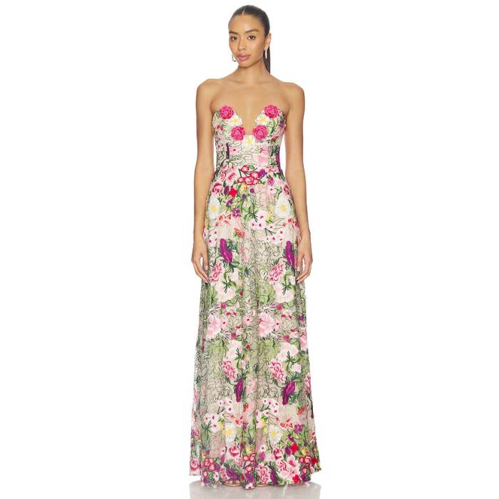 Elliatt 【 Flora Gown Women Nude Multi Floral 】 レディース