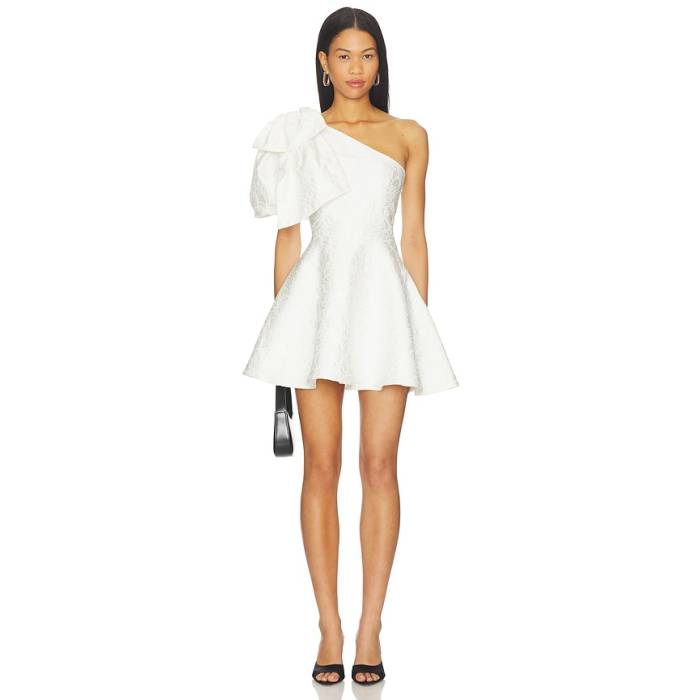Elliatt 【 Saffron Asym Mini Dress Women White 】 お召しもの レディース 白いこと 白いこと