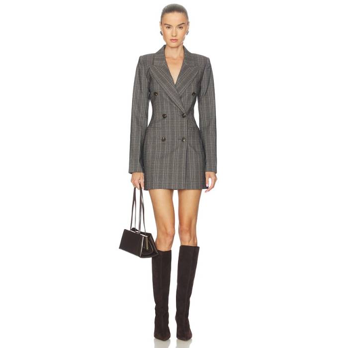 Lovers And Friends 【 Jovie Blazer Mini Dress Women Plaid Multi 】 ブレイザー ドレス レディース|スニケス