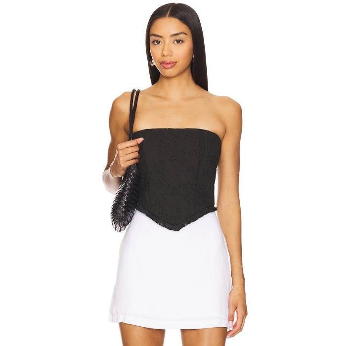 Heartloom 【 Carla Top Women Black 】 レディース 黒いこと 黒いこと