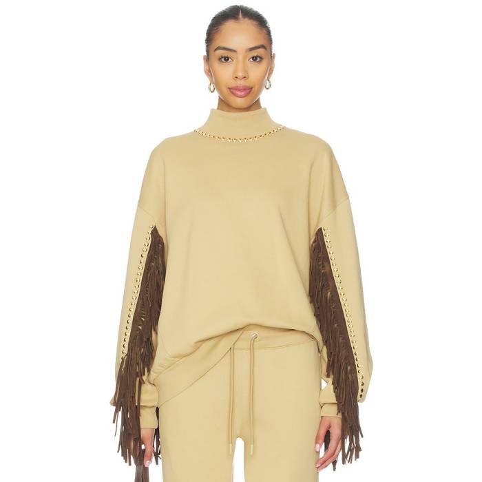 Goldbergh 【 Frenzy Crew Neck Sweater Women Caramello 】 フレンジー 労働者の一団 調教師 レディース