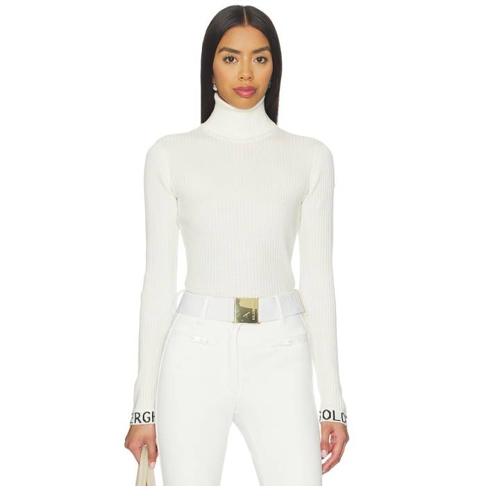 Goldbergh 【 Mira Long Sleeve Knit Sweater Women Cream 】 Sleeve 衣袂 編み物 調教師 レディース 皮膚軟化剤