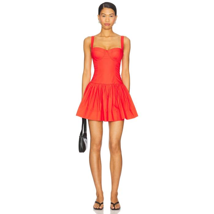 Cara Cara 【 Santiago Dress Women Red 】 ドレス レディース Red 赤・レッド｜スニケス