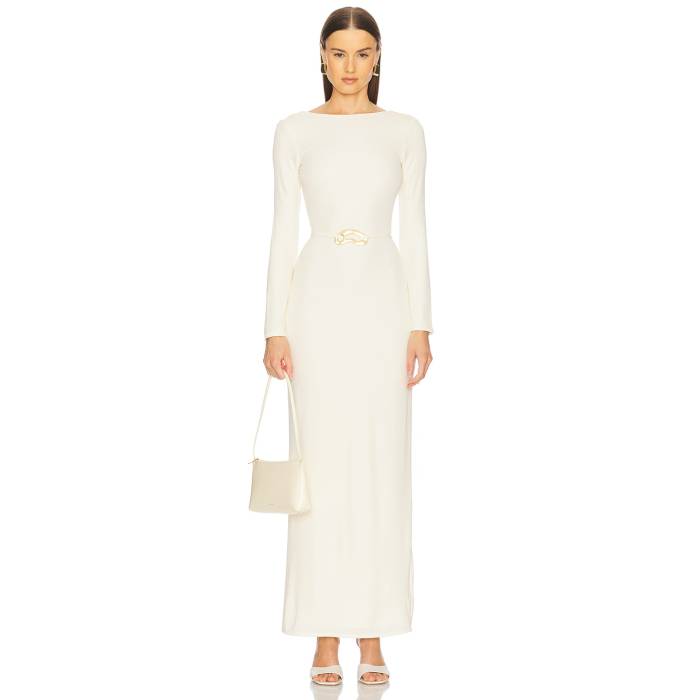 L\u0027academie 【 By Marianna Kirina Gown Women Ivory 】 レディース 象牙色