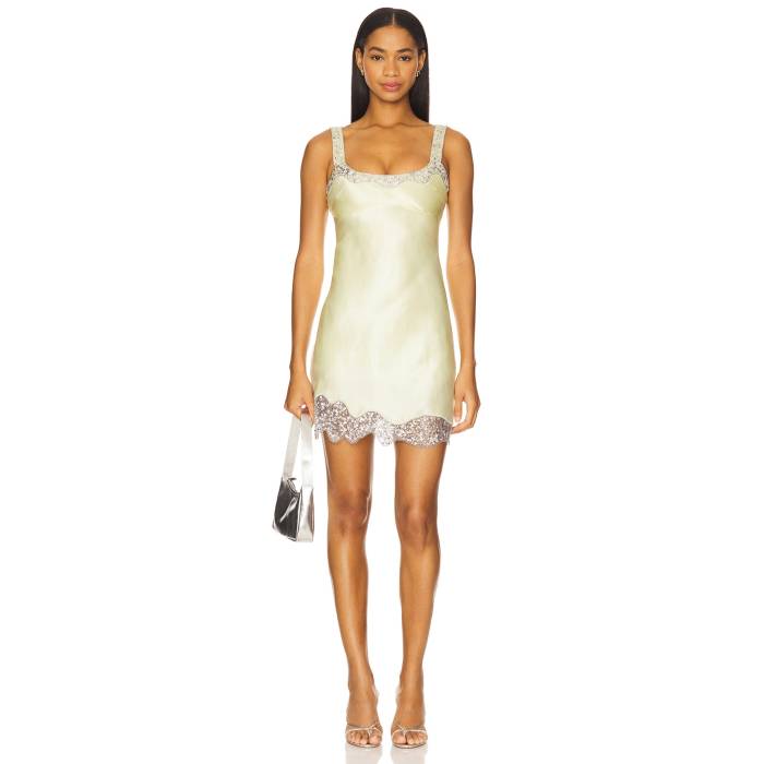 Asta Resort 【 Nikolina Mini Dress Women Butter Yellow 】 ドレス レディースファッション ドレス レディース yellow 黄色・イエロー