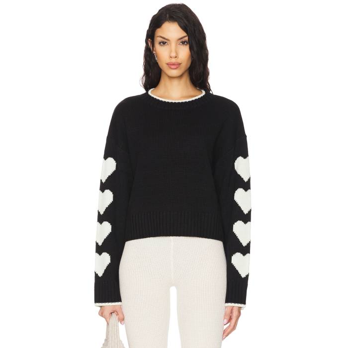 Lovers And Friends 【 Zayd Sweater Women Black 】 トレーナー レディースファッション トップス ニット セーター その他 レディース 黒色 ブラック