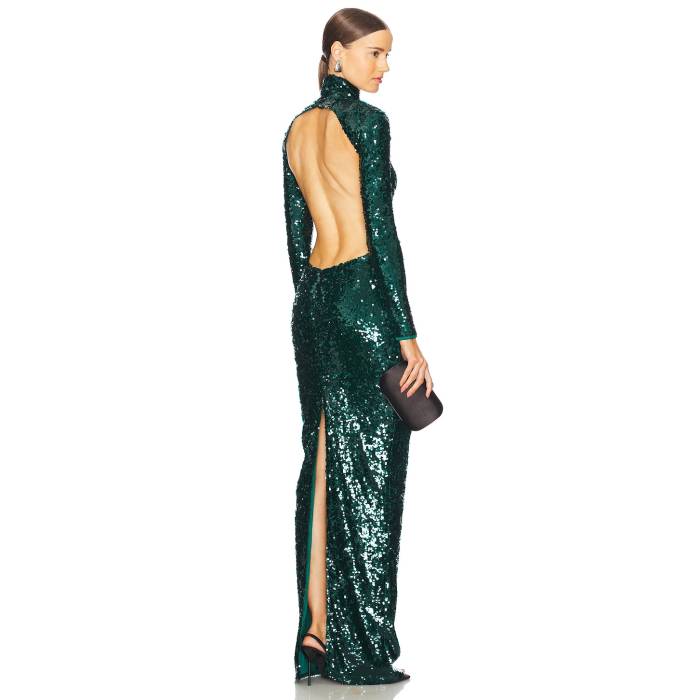 Mother Of All 【 Francesca Sequins Maxi Women Turquiose 】 レディースファッション ドレス レディース