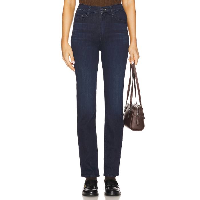 Mother 【 High Waisted Rider Skimp Jeans Women Corner Piece 】 ハイ ジーンズ レディースファッション ボトムス パンツ レディース