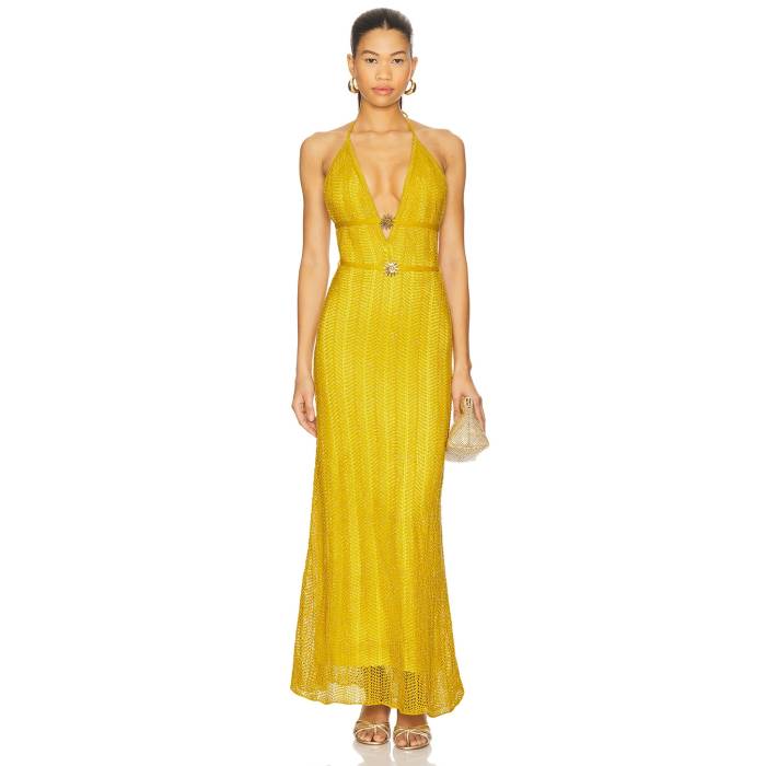 Capittana 【 Ariel Maxi Dress Women Gold 】 ドレス レディース ゴールド|スニケス