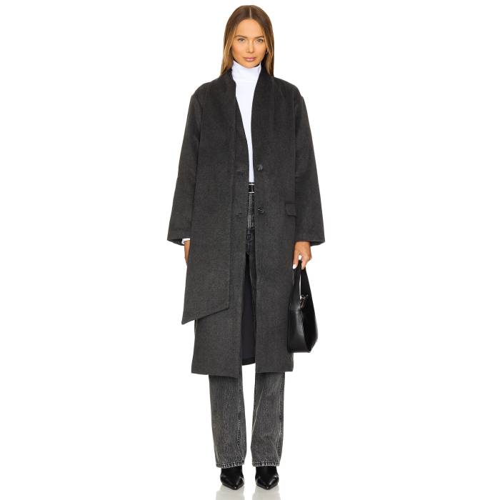 Astr The Label 【 Londyn Coat Women Charcoal 】 レディース チャコール｜スニケス